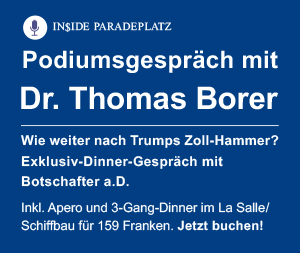 IP on Stage: Dr. Thomas Borer live im Zürcher Schiffbau